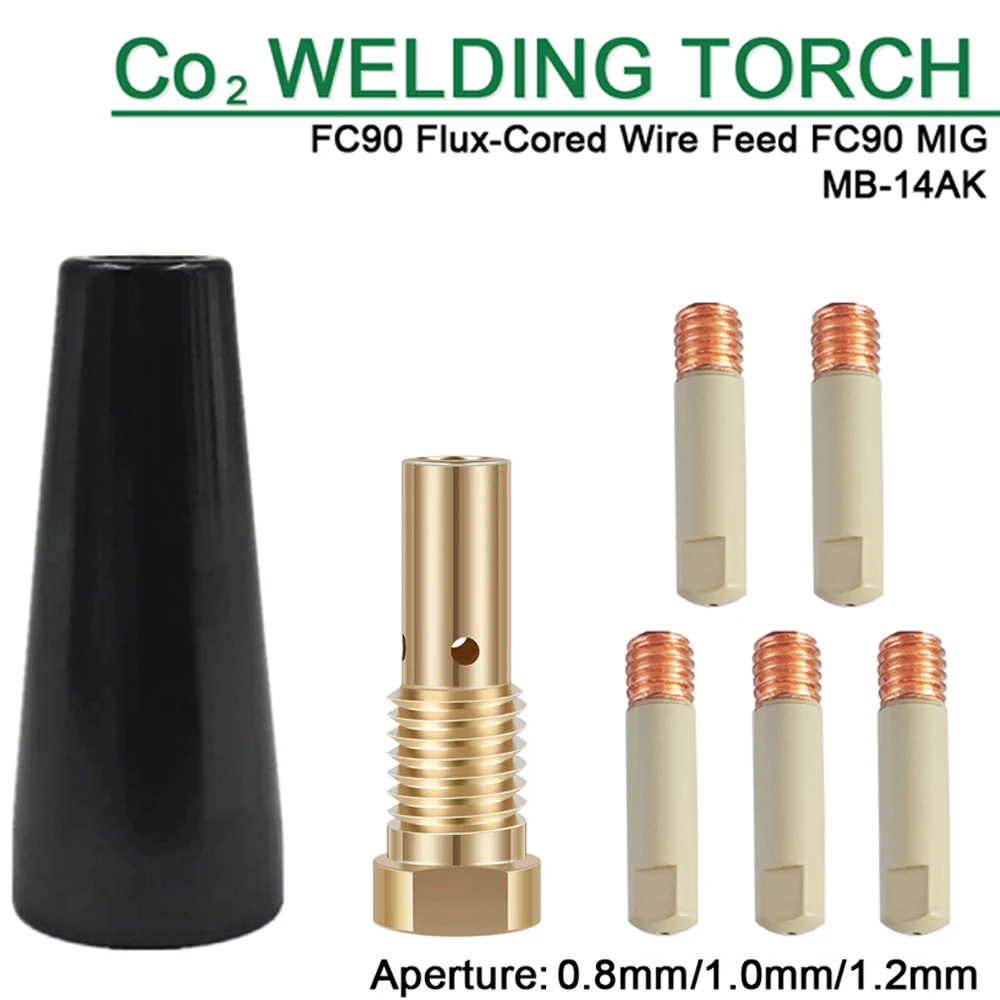 7/14Pcs 14AK Vinyl Airless Gas Nozzle Non-stick Contact Tips Nozzle Holder with M11x1.5 Thread European Gun Machine Accessories