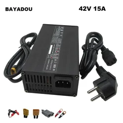 42V 36V 15A Li-ion Fast Charger For 36 Volt 10S Lithium Forklift Energy Storage Battery Charger XT60 XT90