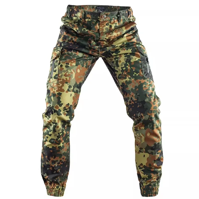 M90 Trekking Tactical Cargo Pants Mens Thin Slim Breathable Multi Pocket Training Combat Overalls Waterproof Camouflage Trousers