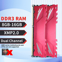 ENVINDA PC DDR3 DDR4 8GB 16GB Ram 1600 3200 MHz Computer High Quality Memory Desktop Dimm No Support PC AMD Motherboard CPU