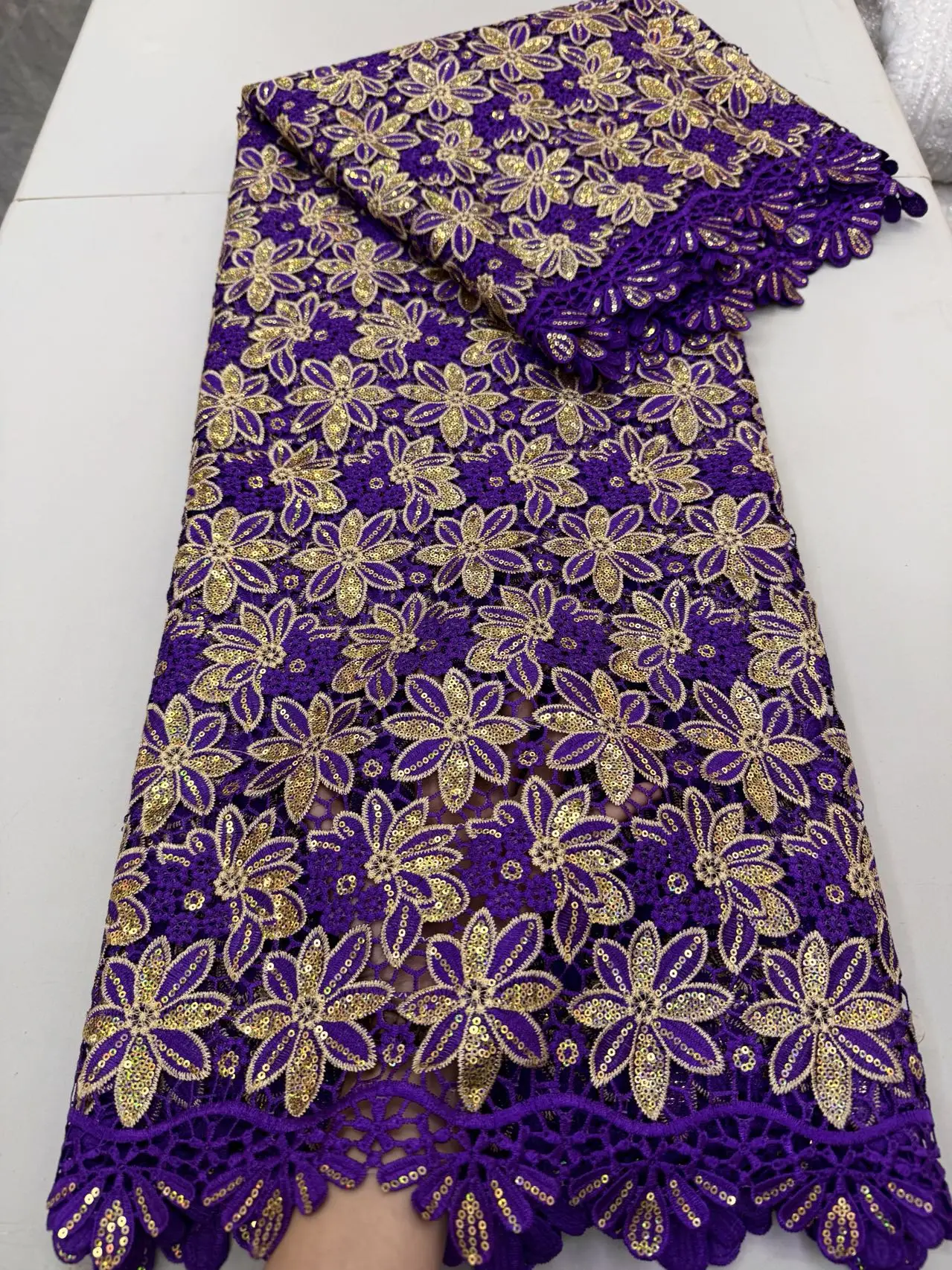 

2025 новейшее высокое качество в африканском нигерийском стиле с тюлем, кружевная ткань, гипюровые платья, вышивка блестками, 5 ярдов, JY467