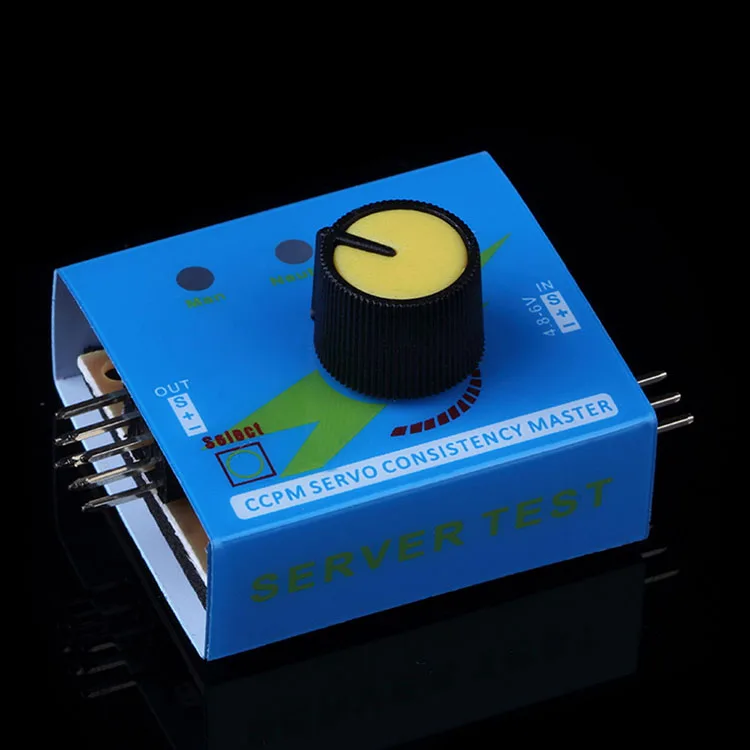 10PCS RC Digital Servo Tester 3CH ESC CCPM Servo Consistency Master Manual Neutral Automatic Speed Controller Radio Control Toy