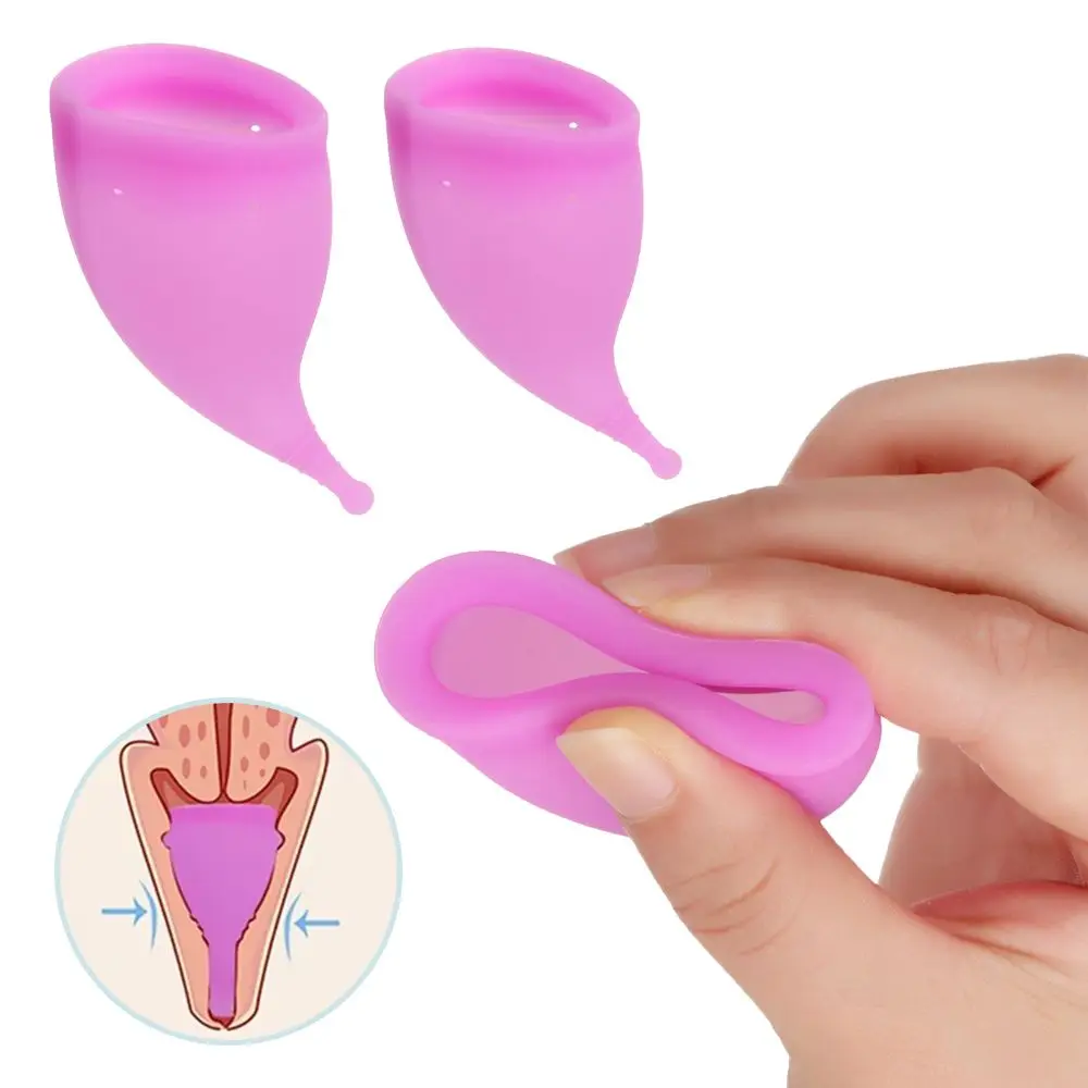 New Pads Feminine Hygiene  Silicone Cup Female Menstrual Cup Menstrual Lady Cups
