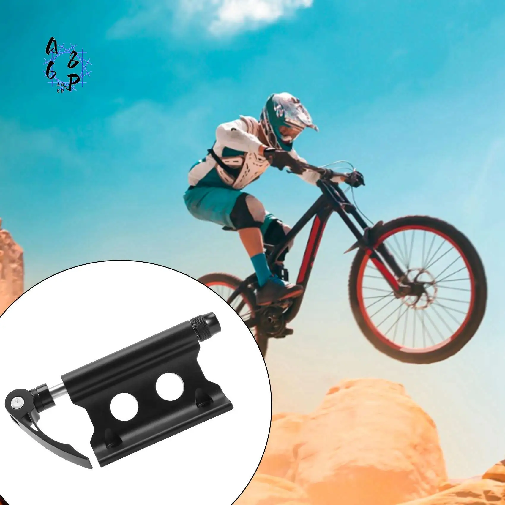 A68P-Bike Fork Mount Bicycle Truck Bed Roof Bike Rack Bike Fork Mount Block Truck Mount For MTB Road Bike