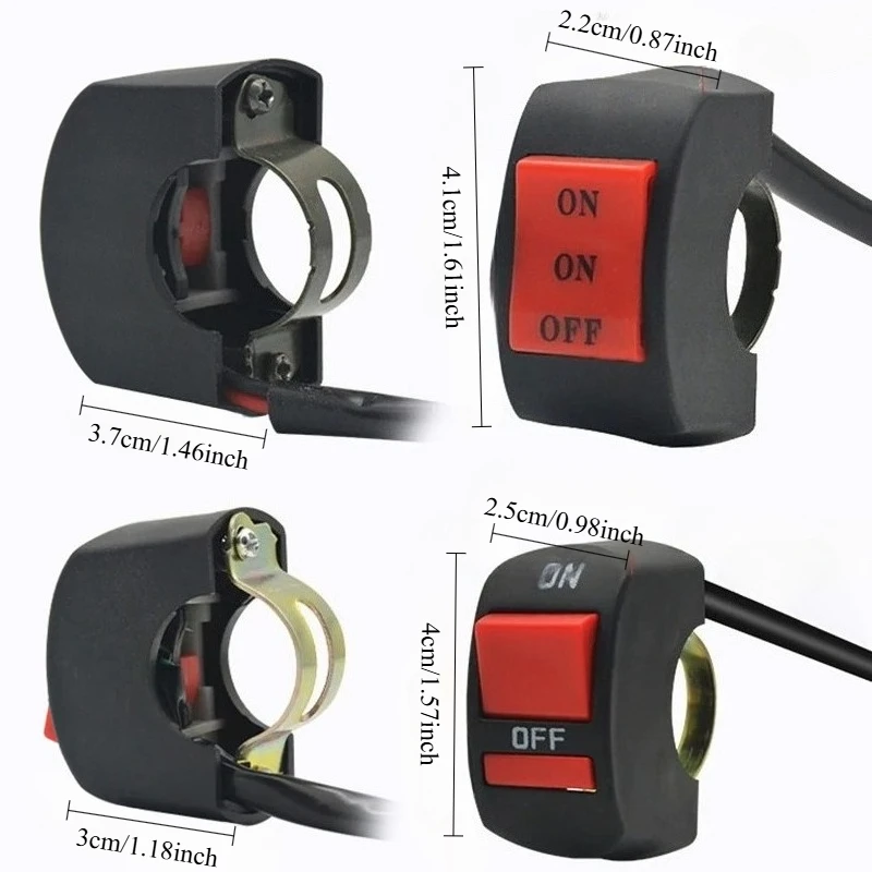 Motorcycle Handlebar Switch | LED Headlight Modification | Double Flash Button | On/Off Control