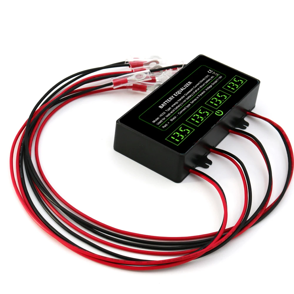 ANGUI 12/24/36/48 V HC02 Touch-Schalter-Batterien Spannungsausgleich 10 A Batterie-Equalizer Aktiver Blei-Säure-Batterie-Controller