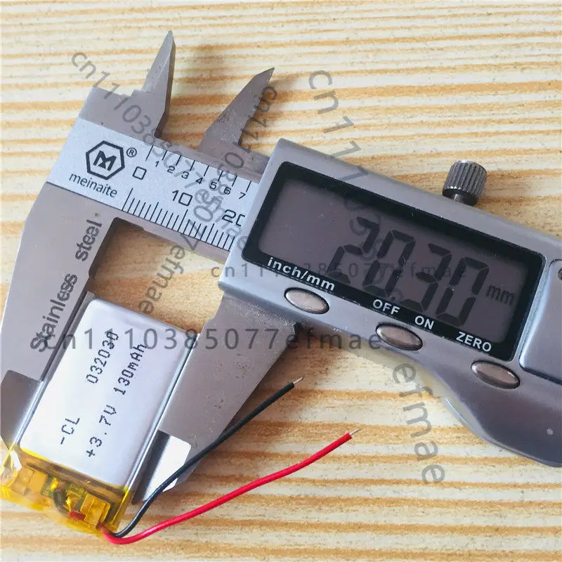 3.7V polymer lithium battery MP3 bluetooth headset MP4 recorder 032030 wireless WIFI 302030