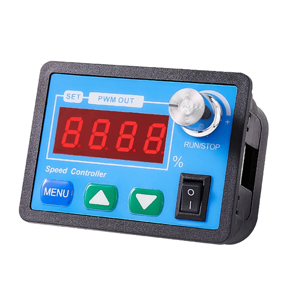 DC6-55V 20A/30A Digital LED Tachometer RPM Speed Meter 4Bit Motor Tachometer with Hall Proximity Switch Sensor NPN for Lathes