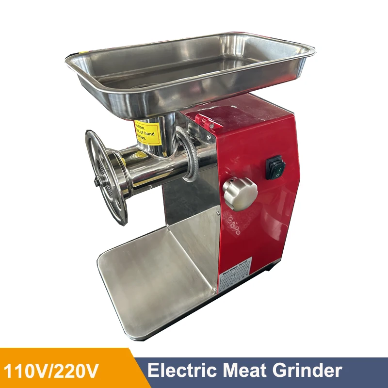 850W Electric Meat Grinders Stainless Steel Heavy Duty Mincer ​Sausage Stuffer Food Processor Home Appliances