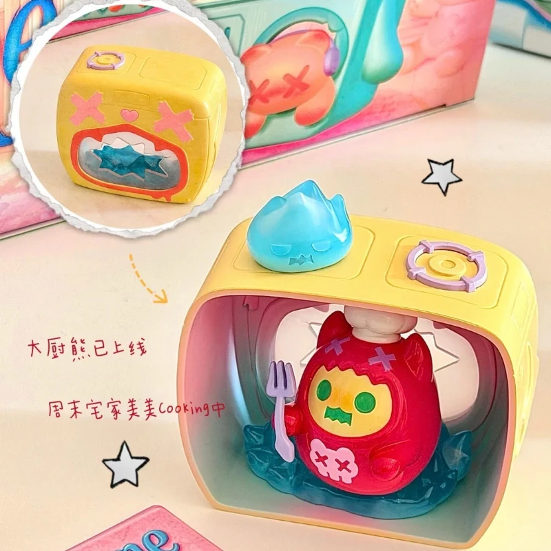 

Коллекционная фигурка ShinWoo Ghost At Home Series: Настольный декор, игрушка-сюрприз в закрытой коробке, милый подарок на Новый год, трендовый товар