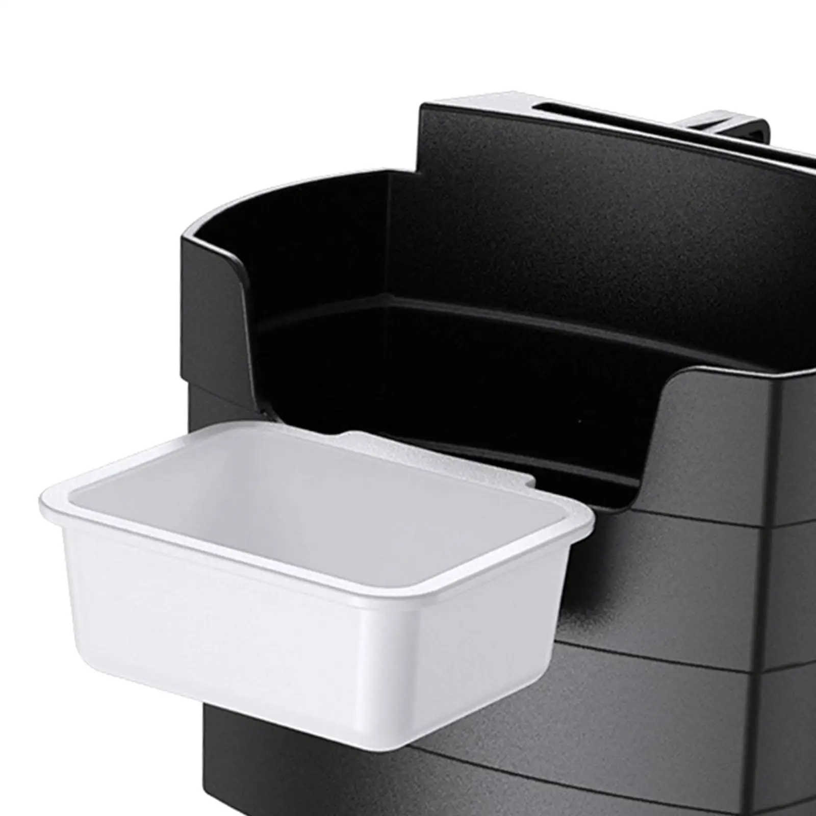 French Fry Storage Box with Removable Sauce Cup Car Air Vent Organizer for Compact Interior Accessory