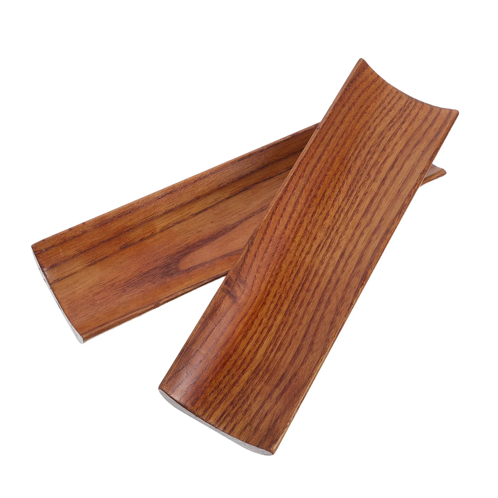 2x Bamboo Sushi Board boat plate Rectangular Platform Cooking Sashimi basin Japanese Korean Cuisine