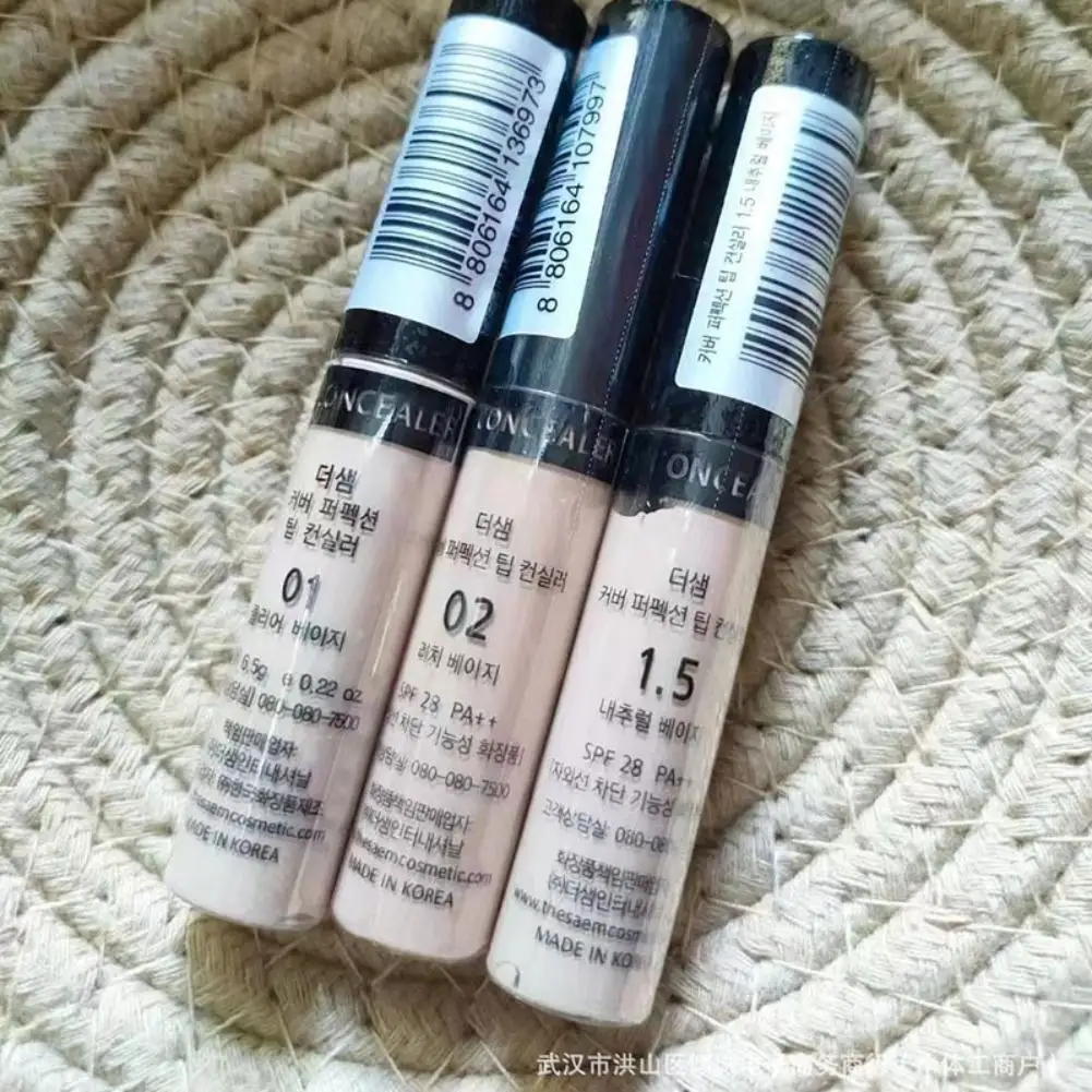 Korektor w pisaku z precyzyjną końcówką, łatwe zakrywanie niedoskonałości, narzędzie do korektora pod oczy i na przebarwienia, rozmiar podróżny.