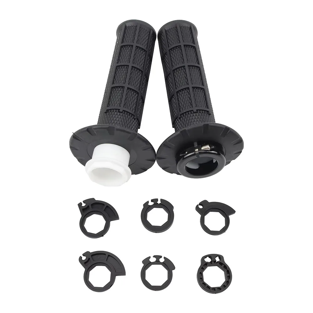 

1Pair 7/8" 22mm Motorcycle Universal Grips Snap-on Cam with Self-Locking Function Hand Grip Lock-on Handlebar Grips
