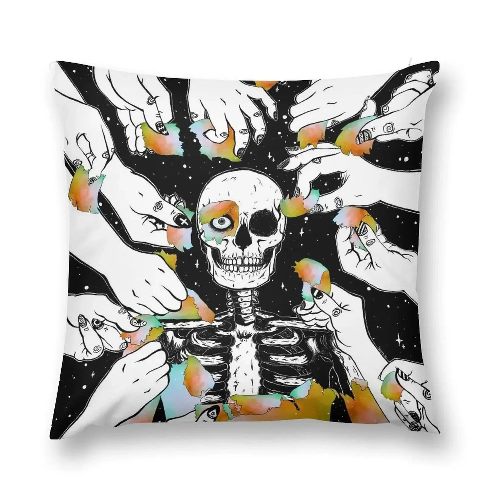 

Torn (orange hue) Throw Pillow covers for pillows pillow pillowcase pillow