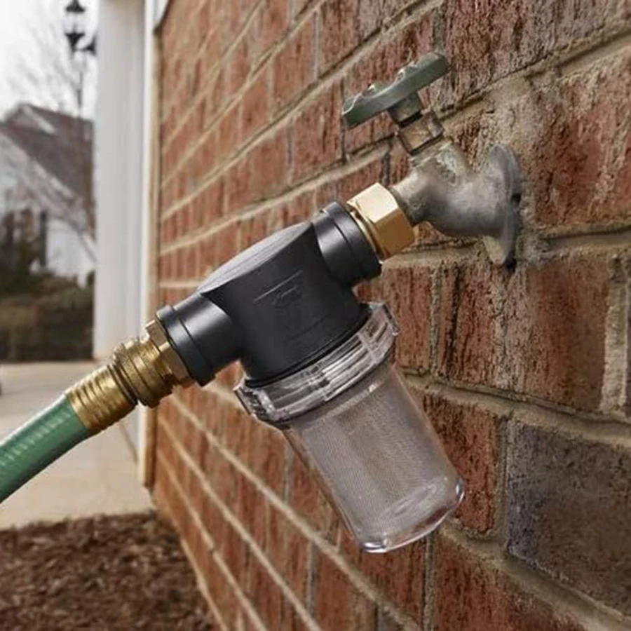 Sediment Filter Attachment Line Water Hose Filter, Garden Hose Filter for Pressure Washer Inlet