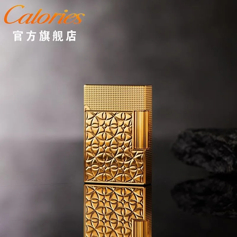 2026 New Calories Short Paris Nail New Rose Gold Loudspeaker Inflatable Lighter Is The First Choice for Men’s Gifts