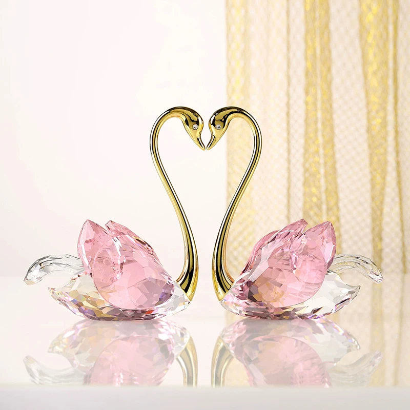 

Crystal Swan Ornament,Luxury Artworks,Swan Model Sculpture,Home Desktop Decoration,Creative Crafts,Art Gifts,Nordic Room Decor