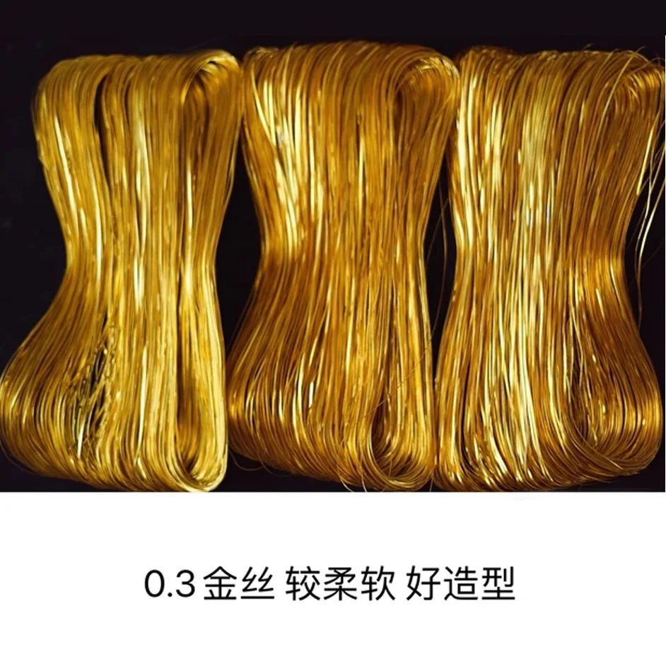 

99.99% High Purity Gold Wire Electrode for Scientific Research Experiments