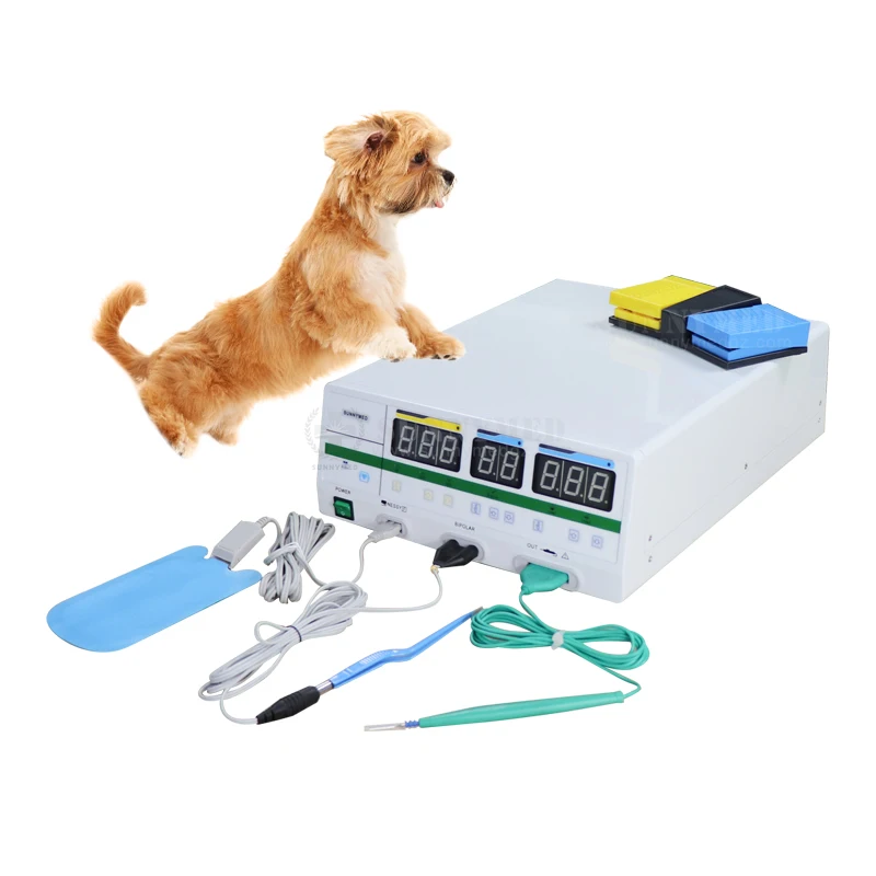 

SY-I081VI Six Function Electrocautery Diathermy Machine For Hot Sale 400W High Frequency Veterinary Use