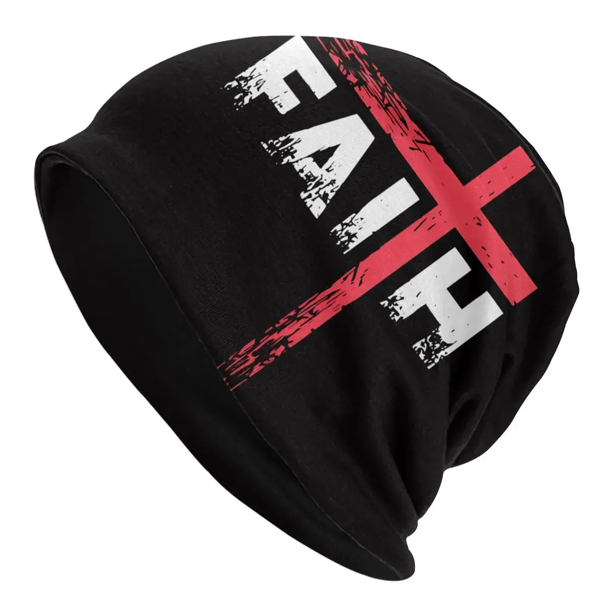 Christian Faith Cross  Christ Autumn Female Thin Beanies Cycling Unisex Skullies Bonnet Hats