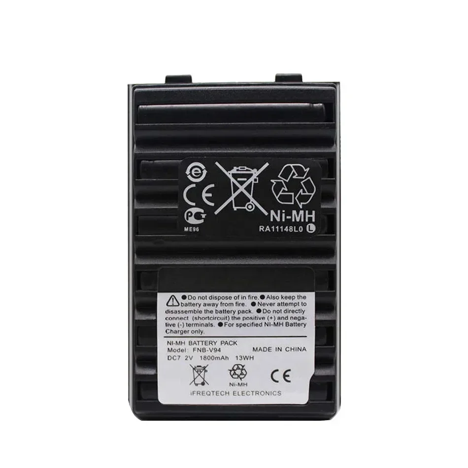 Battery Fnb-V94 Fnb-83 Fnb-V57 1800Mah For Yaesu Vertex Vx210 Vx400 Vx170 Ft-60 Bateira