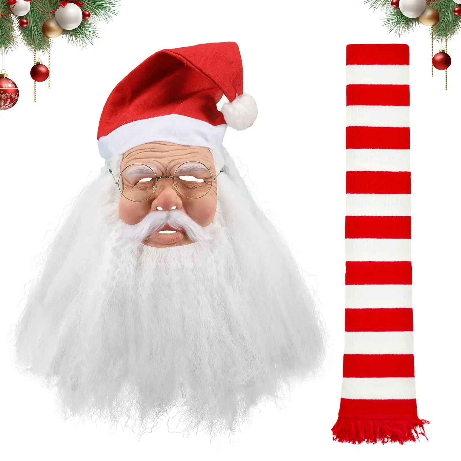 

Spot, Santa mask, Santa dress up