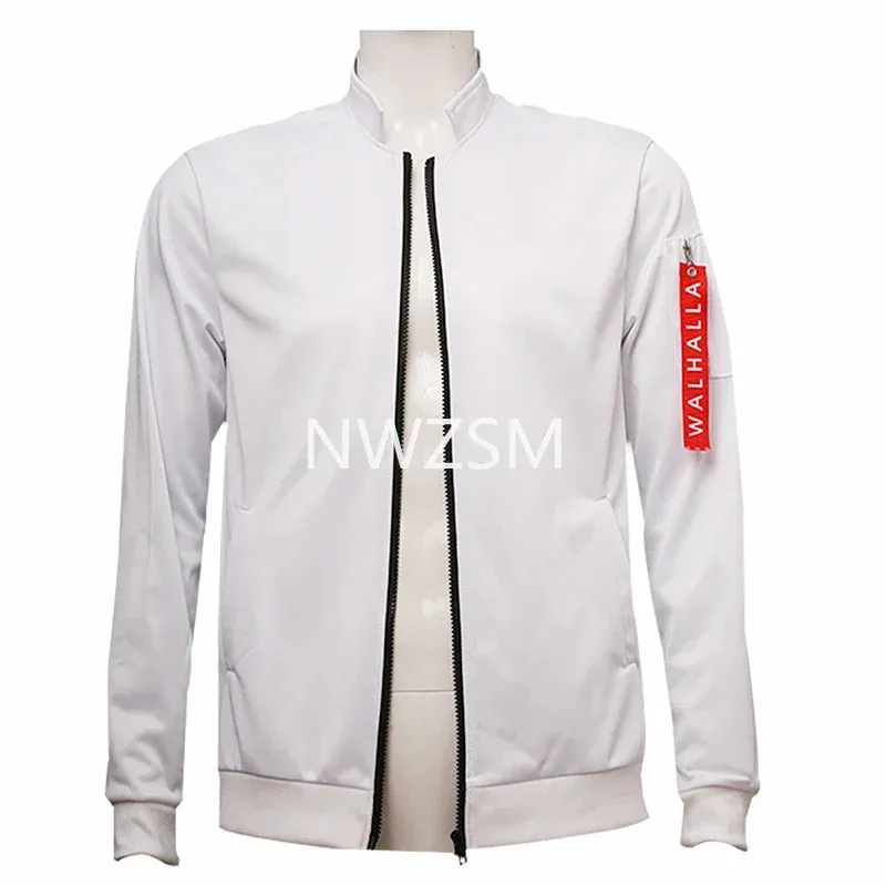 Nuevo 2025 Anime Tokyo Revengers Keisuke Baji Kazutora Hanemiya Cosplay chaqueta blanca disfraz Valhalla Ángel béisbol abrigo ★ ★ ★ jj