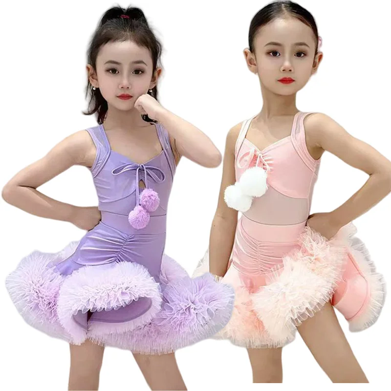 Latin Dans Jurk Meisjes Ballroom Danswedstrijd Jurken Standaard Rumba Samba Tango Danskleding Latin Oefenjurk Kinderen