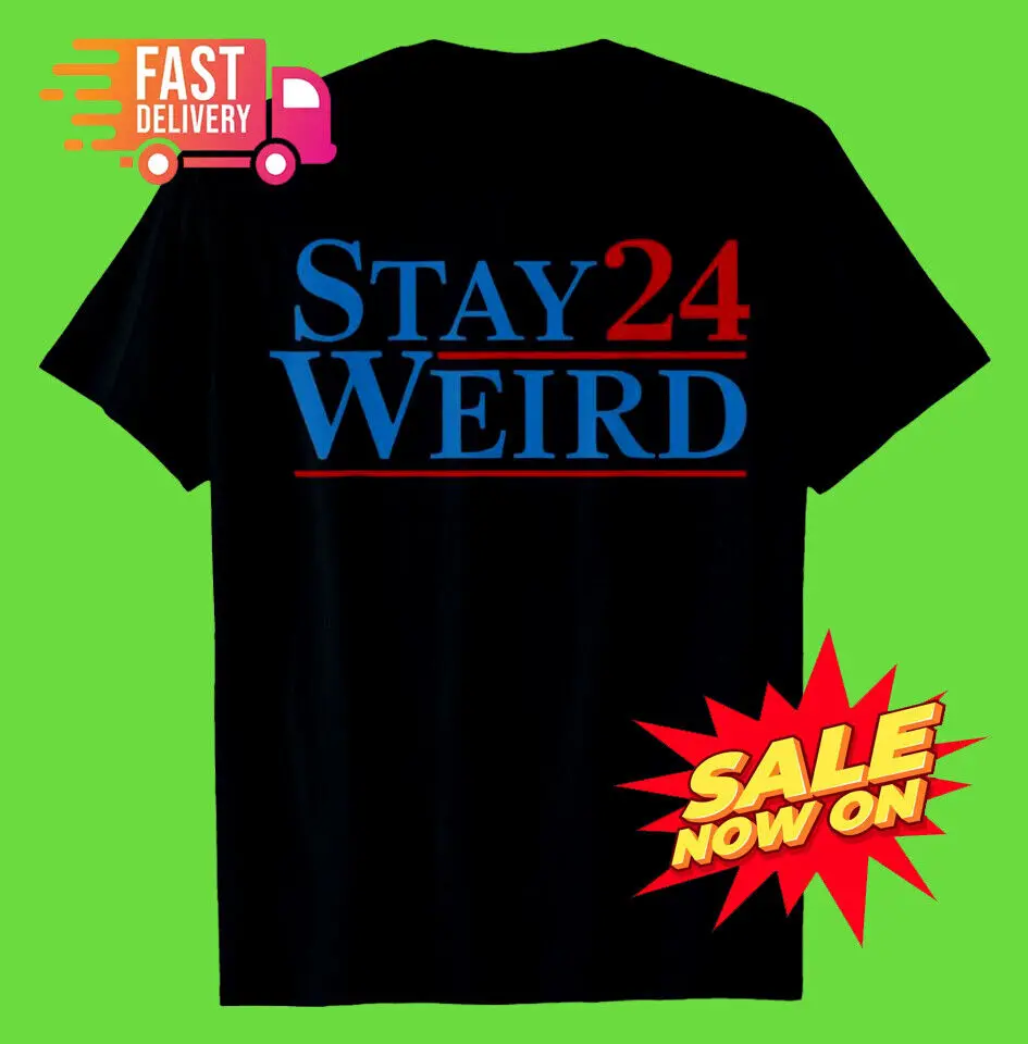 Stay Weird Trump JD Vance T-Shirt FASTSHIPPING