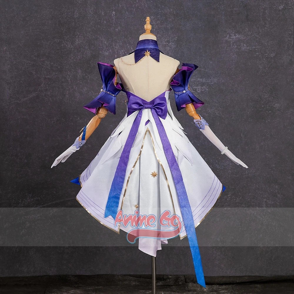 Disfraz de juego Honkai: Star Rail Robin Alice Himora para mujer, zapatos de Cosplay, vestido, juego de rol, trajes de Halloween, C08843-A