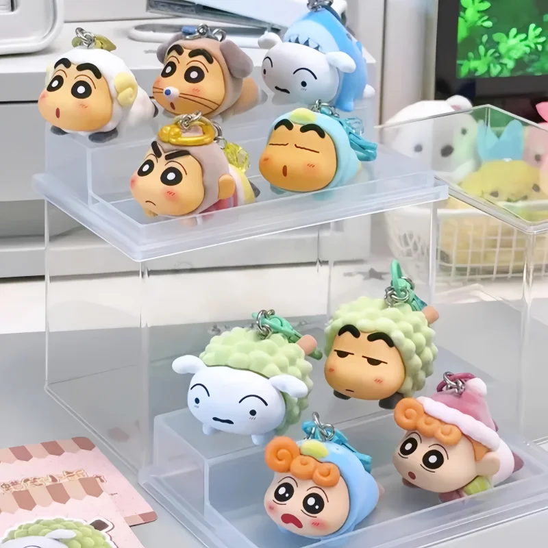 

In Stock Genuine Eaki Crayon Shin-Chan Lying Party Blind Box Desktop Ornament Fans Collection Surprise Birthday Gifts Trendy Toy
