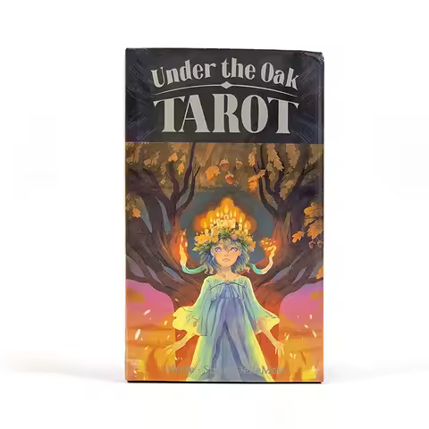 Under The Oak Tarot Deck High-quality Cards Unique Divinatio Board Playing Game Combining Fact &amp; Fiction Oracle Deck Game