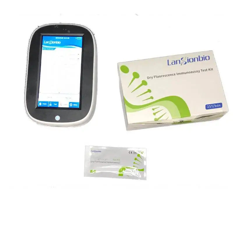 

POCT Dry Fluorescence Immunoassay Analyzer Hot Selling Auto Immunoassay Analyzer Rapid Diagnostic Laboratory POCT Equipment