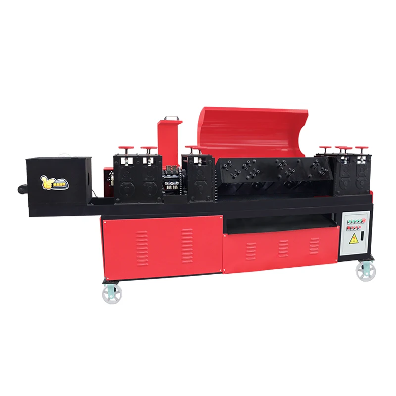 High Quality Painting Roller Brush Pipe Making 6-25 mm Old Steel Bar Tube Straightening Machine Manufacturers