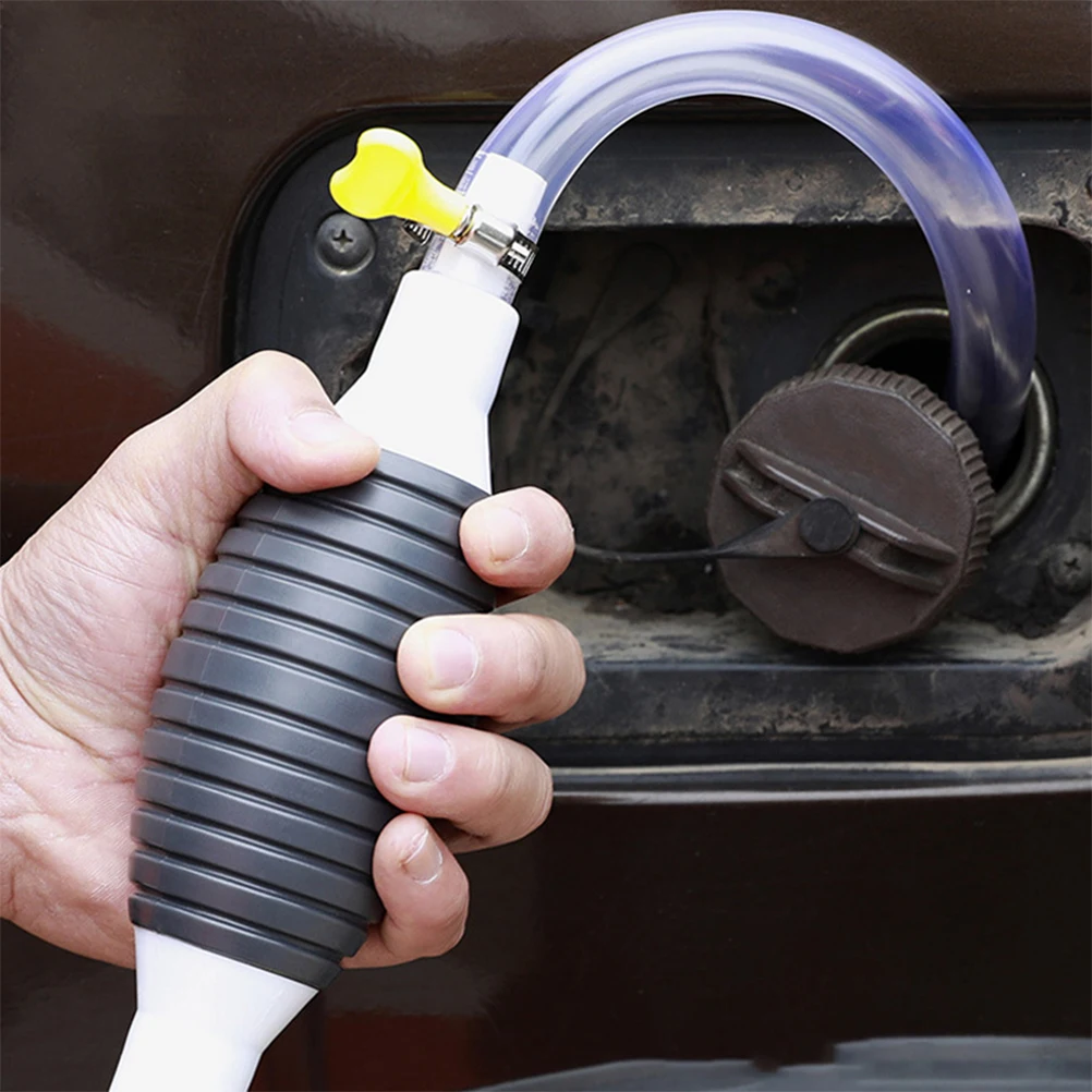 

1 set Manual Oil Suction Pump Durable Kerosene Hand Hose Siphon Gas Pumps Transfer for Gasoline Petrol Water Liquids Car Travel