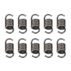 10 Pcs 2500 전기 톱 클러치 스프링 25cc 전기 톱 스프링 잔디 깎는 기계 잔디 깎는 기계 전기 톱 예비 부품 정원 도구 부품 21*8.8mm 