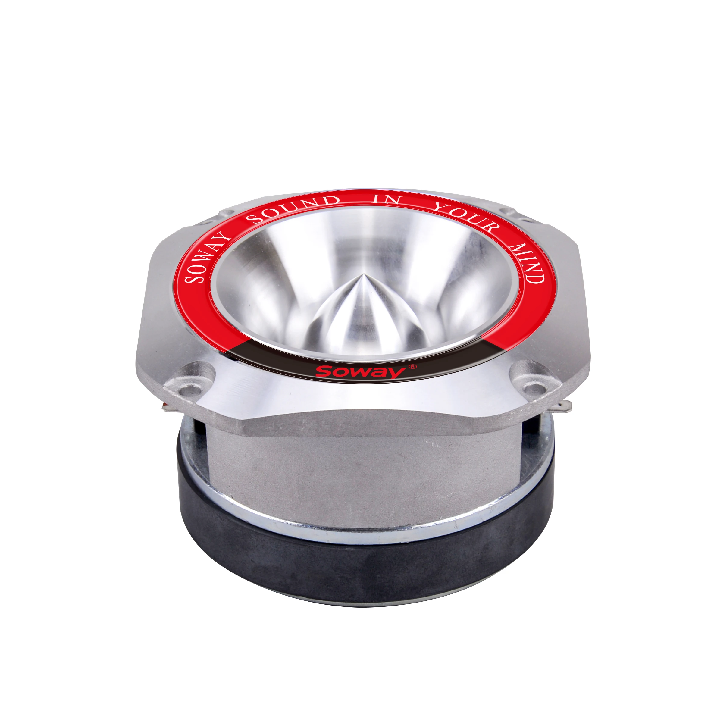 

2025 TW-2521 4 Inch Tweeter Speaker Aluminum Bullet 150 Watt 4 Ohms 12V For Car Audio System