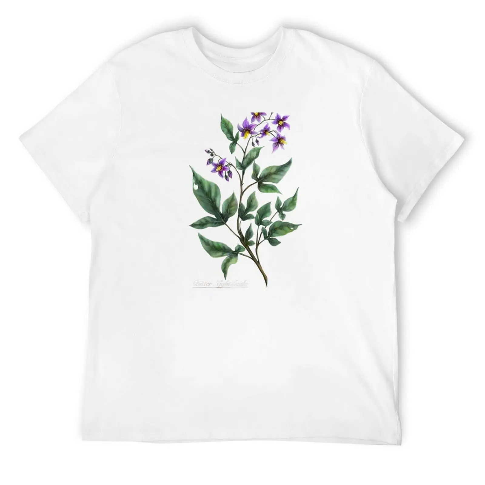 Bitter nightshade. Magical herbs T-Shirt luxury t-shirt kawaii clothes men clothing