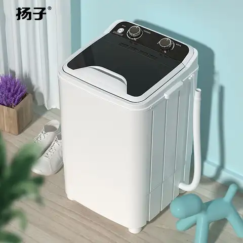 대용량 단일 드럼 단일 배럴 가정용 반자동 소형 미니 세탁기 기숙사