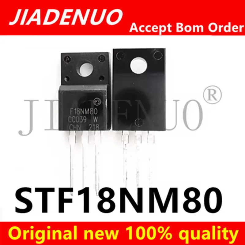 (5-10pce) 100% nuevo chipset original STF18NM80 18NM80 TO220F 800V 17A