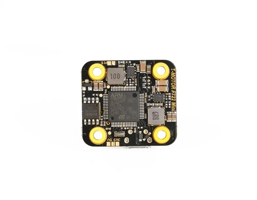 T-MOTOR mini controlador de vôo f7 stm32f722 bmi270 3 ~ 6s lipo suporte osd 20*20mm correspondência com f45a mini 4 em 1 esc para drone fpv