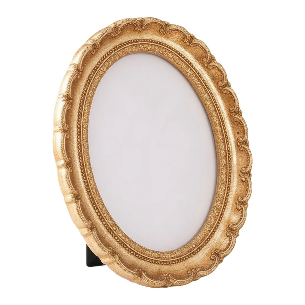 

Office Display As Shown Oval Photo Frame Stylish Display For Photos Vintage Photo Frame Intricate Carved Pattern