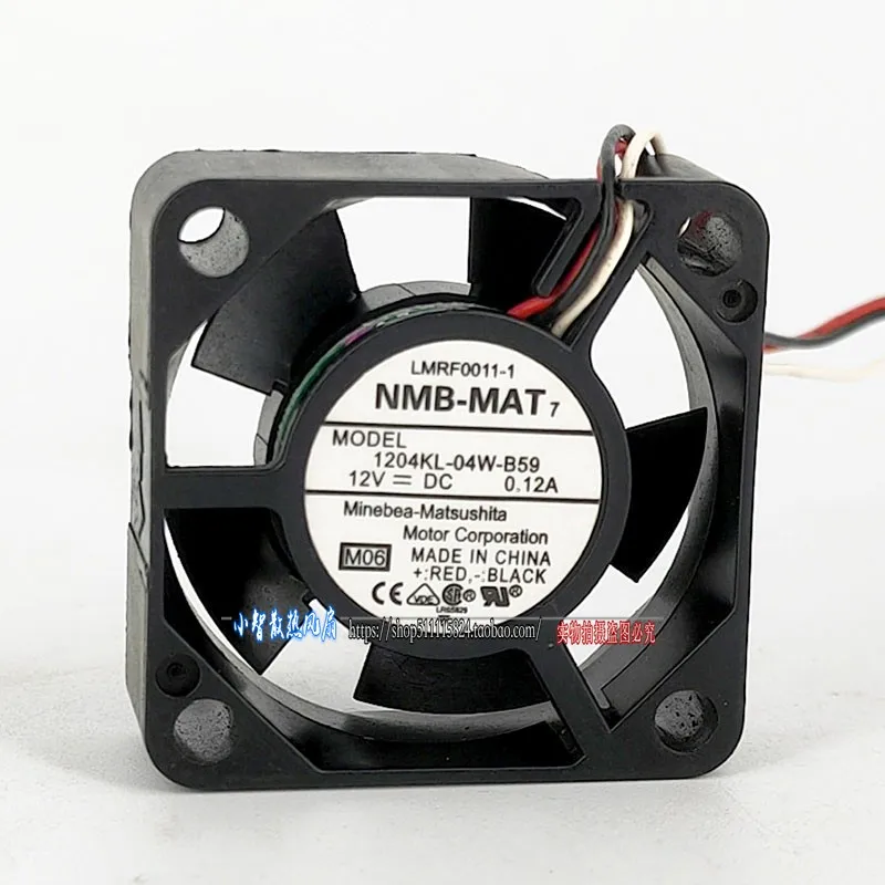 الأصلي 1204KL-04W-B59 12V 0.12A 3010 30*30*10 مللي متر جديد مروحة التبريد المبرد