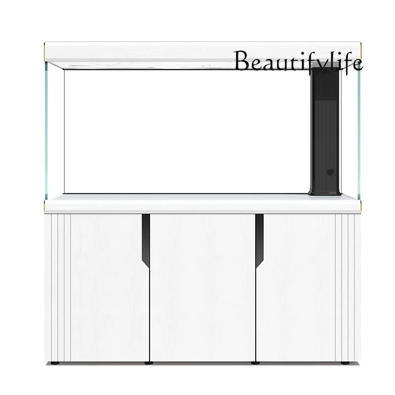 

Ecological aquarium household living room partition screen ultra-white glass medium-sized intelligent bottom filter water-free