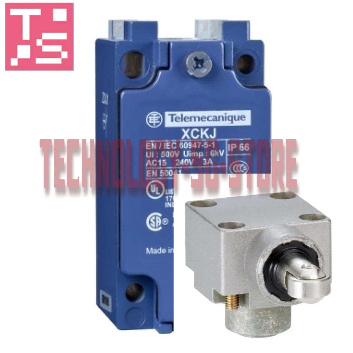 

Limit switch XCKJ264H29 = ZCKJ2H29 + ZCKE64