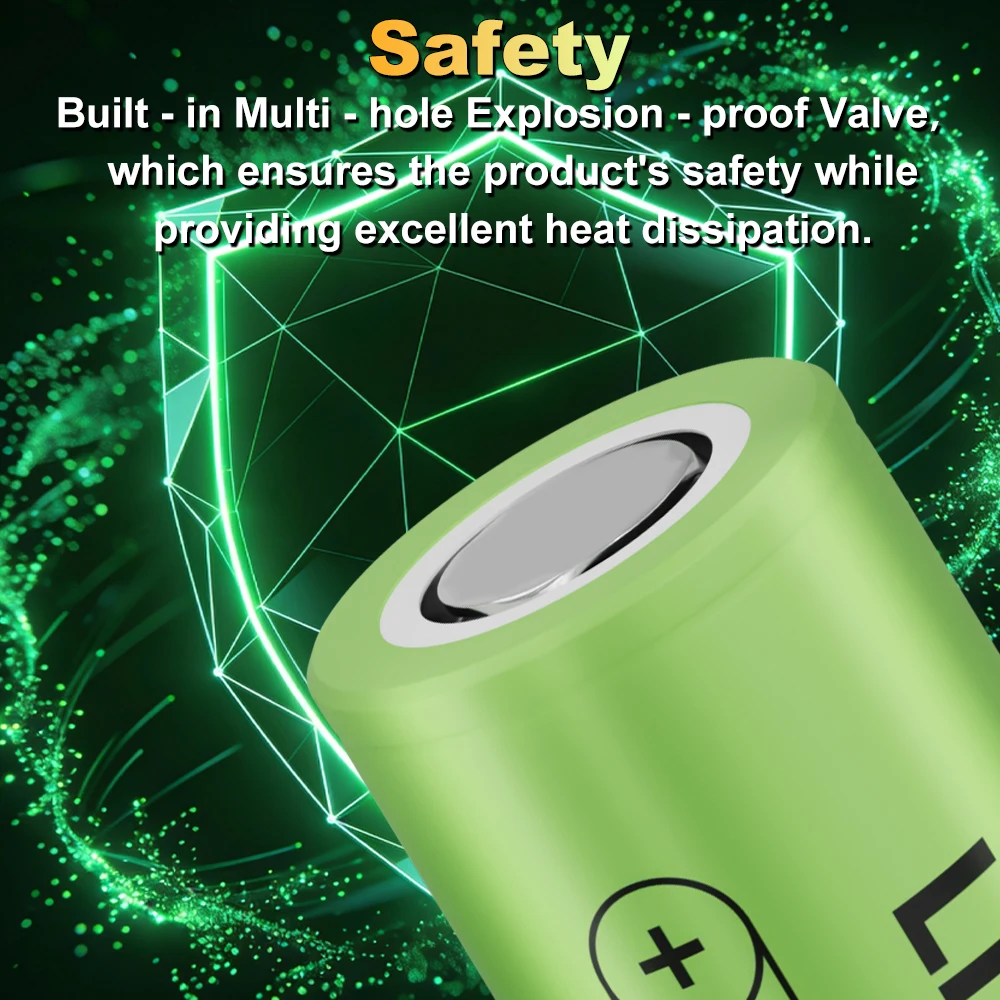 1-12PCS LiitoKala Lii-56E 20A Discharge 3.7V 21700 5600mAh Top High-performance Rechargeable Battery for Power Tools
