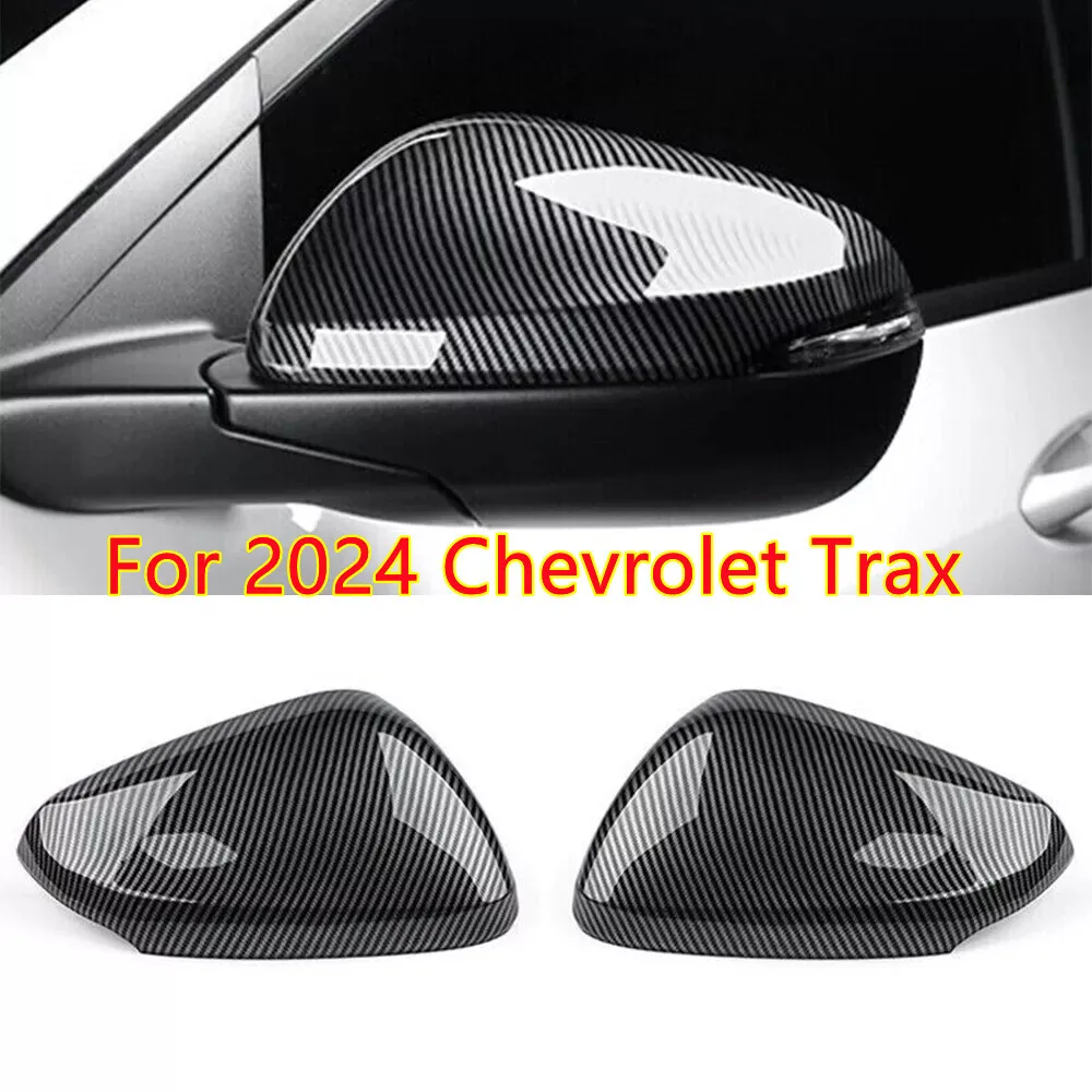 

Для Chevrolet Trax 2024, боковые зеркала заднего вида из углеродного волокна, накладки, накладки
