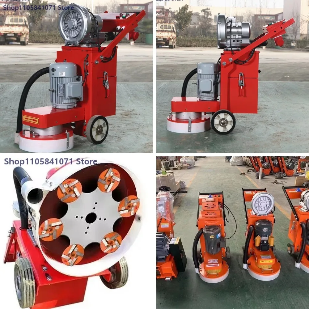 Type 400 Floor Grinder Polisher Electric Orbital Sander Multifunctional Broken Mini Polishing Machine Ceiling Wall Eccentric
