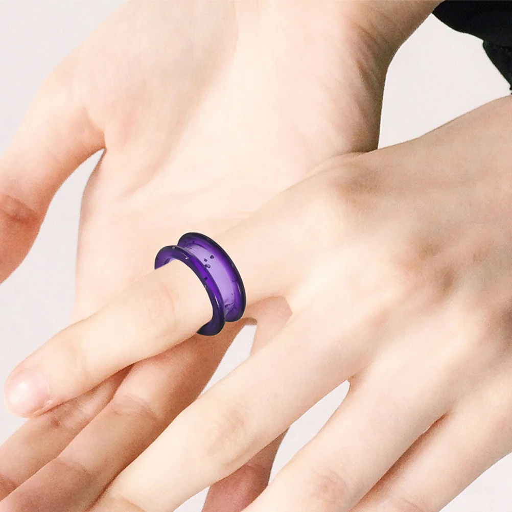 

20pcs Silicone Finger Rings For Hair Cutting Pet Grooming Scissors Ergonomic Thumb Protector Inserts Soft Comfortable Grips